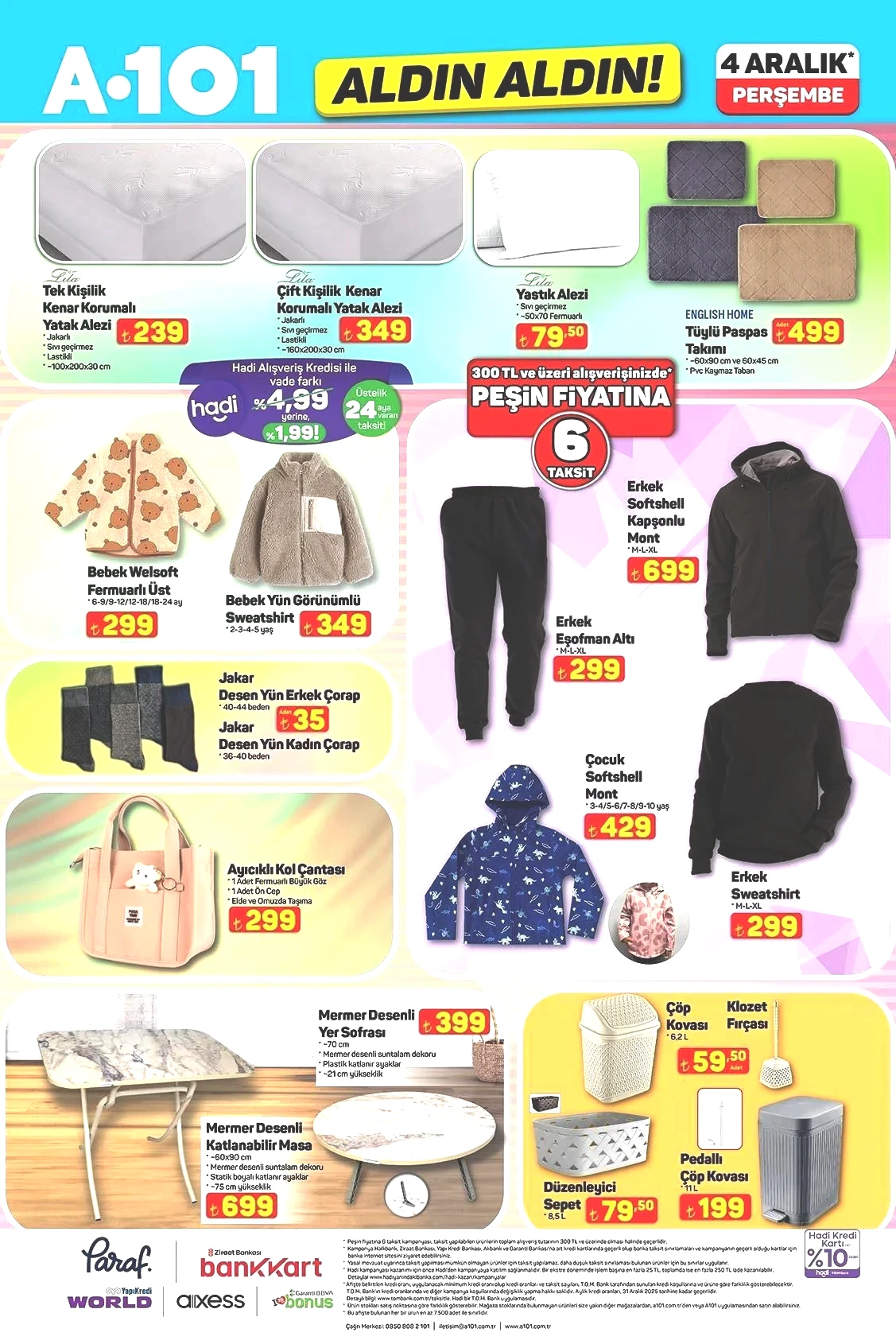4 ARALIK PERŞEMBE ALDIN ALDIN A101 AKTÜEL KATALOĞU 4 ARALIK PERŞEMBE ALDIN ALDIN A101 AKTÜEL KATALOĞU