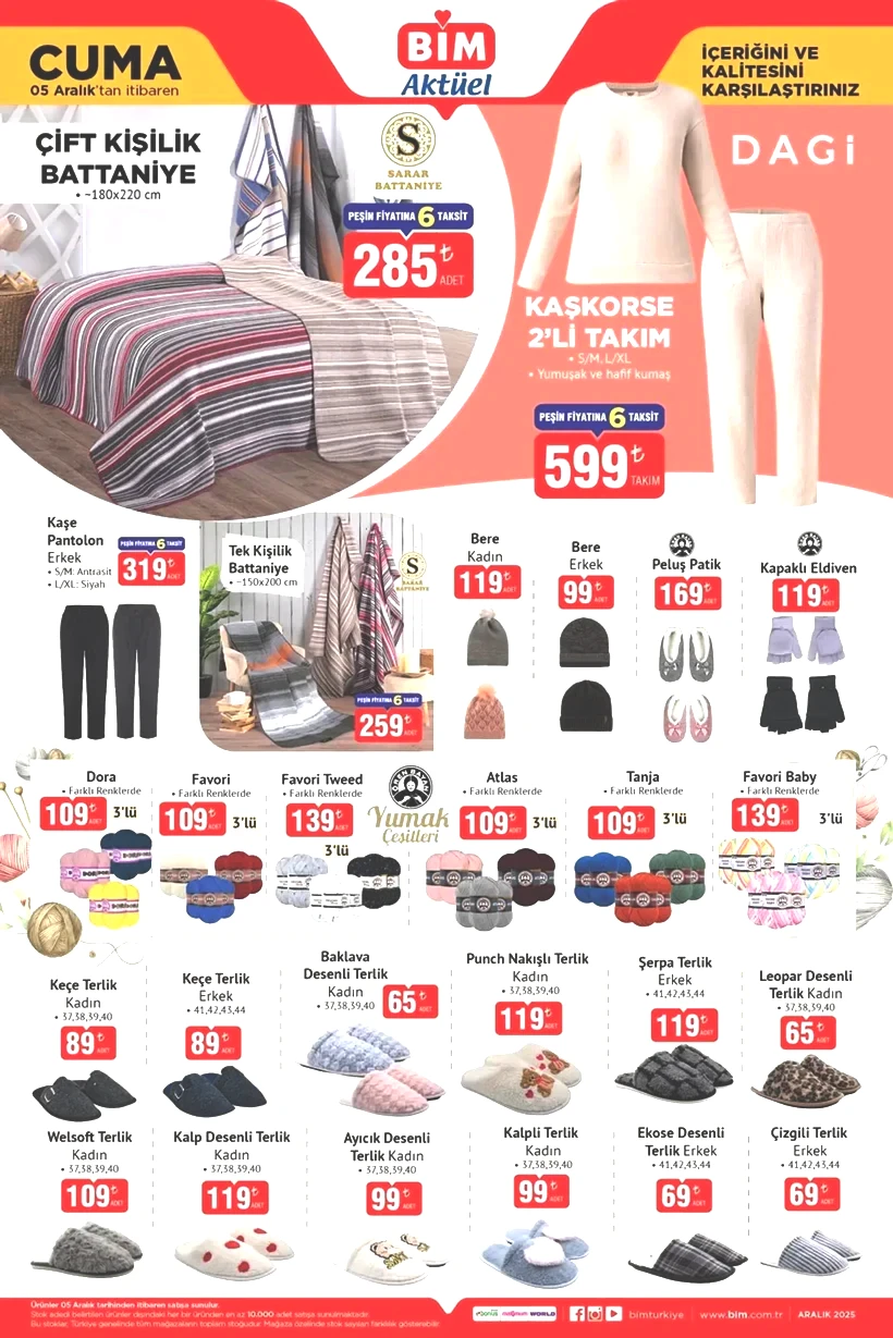 BİM 5 ARALIK 2025 AKTÜEL KATALOĞU: BİM'e bu hafta neler geliyor? BİM'de neler var? - Resim: 5