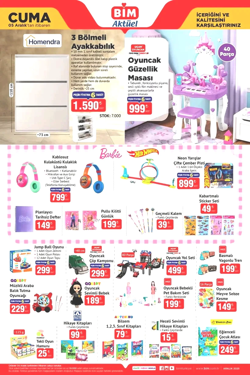 BİM 5 ARALIK 2025 AKTÜEL KATALOĞU: BİM'e bu hafta neler geliyor? BİM'de neler var? - Resim: 6