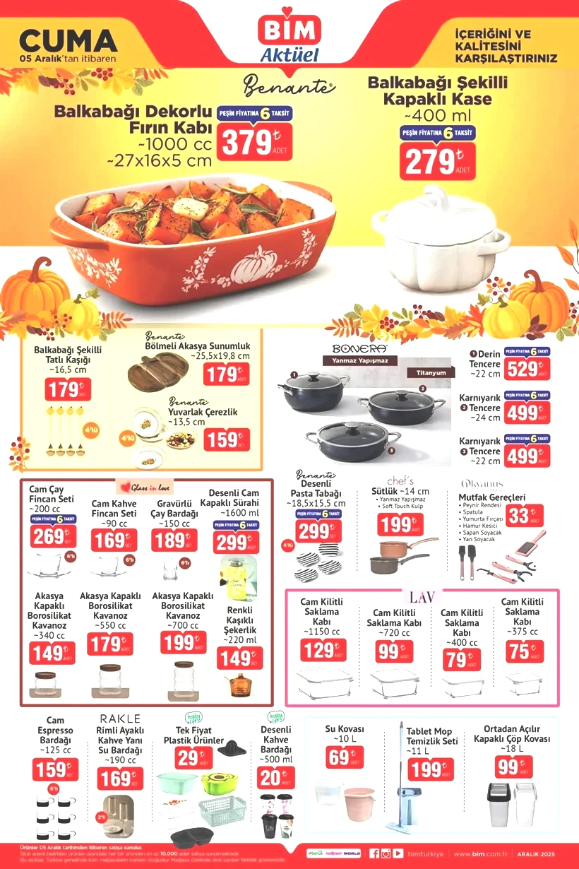 BİM 5 ARALIK 2025 AKTÜEL KATALOĞU: BİM'e bu hafta neler geliyor? BİM'de neler var? - Resim: 4