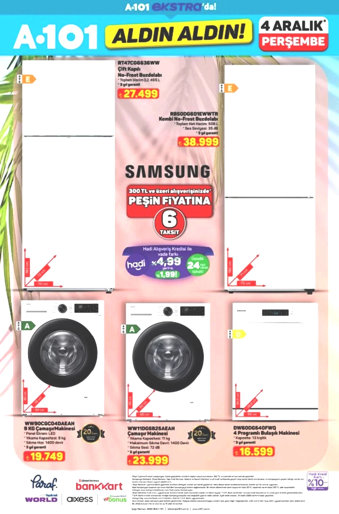 A101 e makarna makinesi geliyor! 4 Aralık 2025 A101 katalog yayınlandı! 8