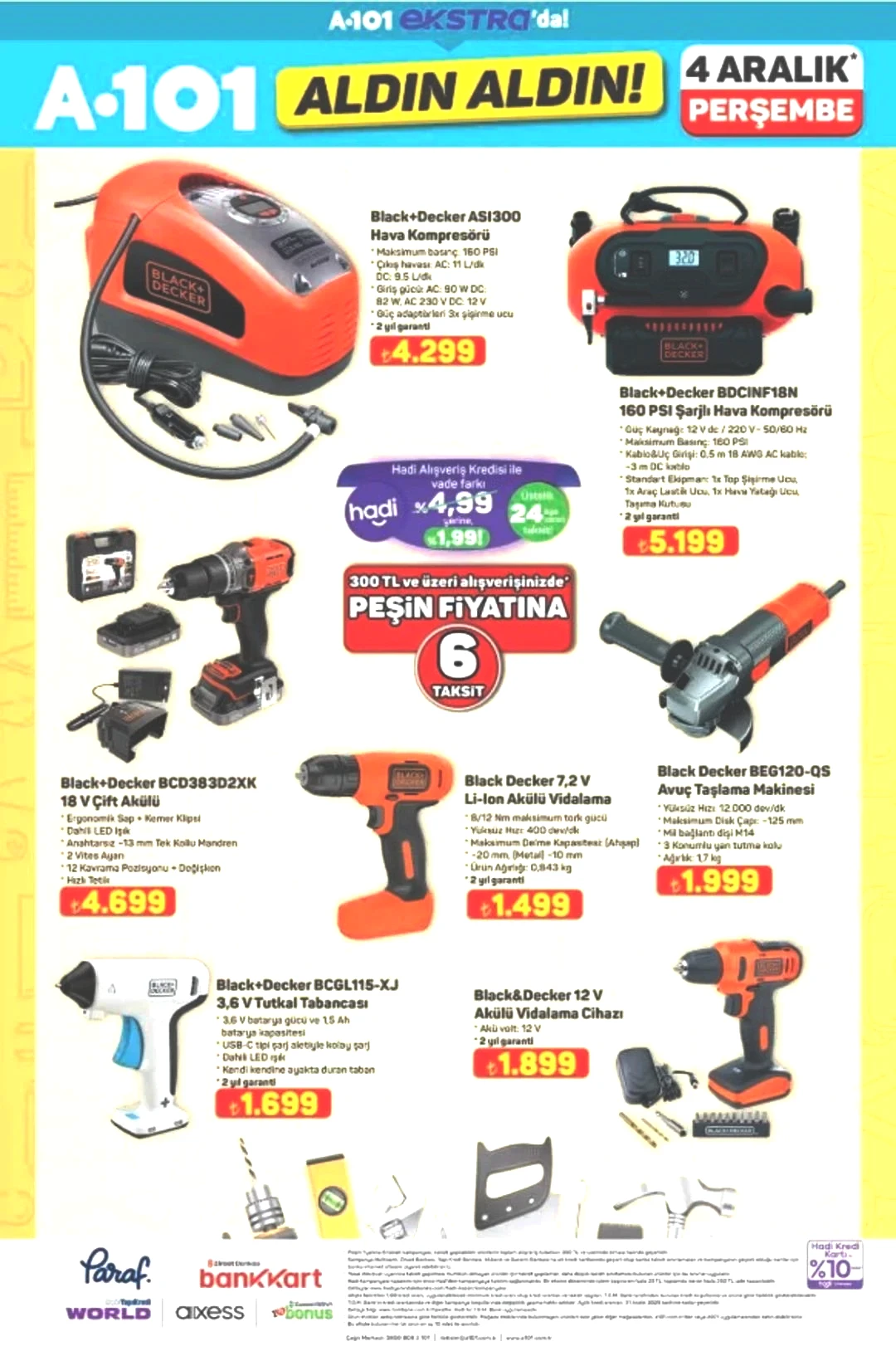 A101 e makarna makinesi geliyor! 4 Aralık 2025 A101 katalog yayınlandı! 19