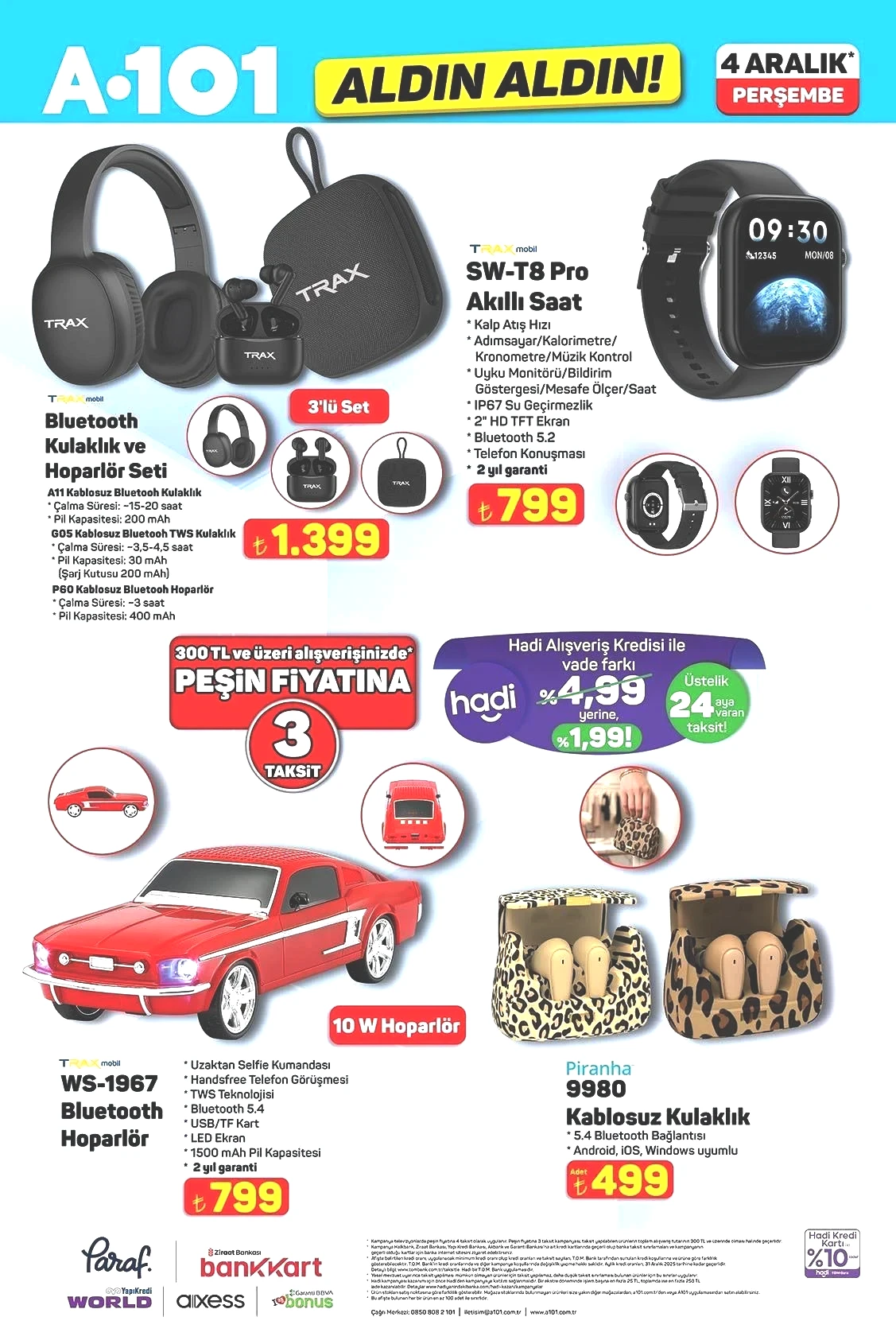 4 ARALIK PERŞEMBE ALDIN ALDIN A101 AKTÜEL KATALOGU 4 ARALIK PERŞEMBE ALDIN ALDIN A101 AKTÜEL KATALOGU