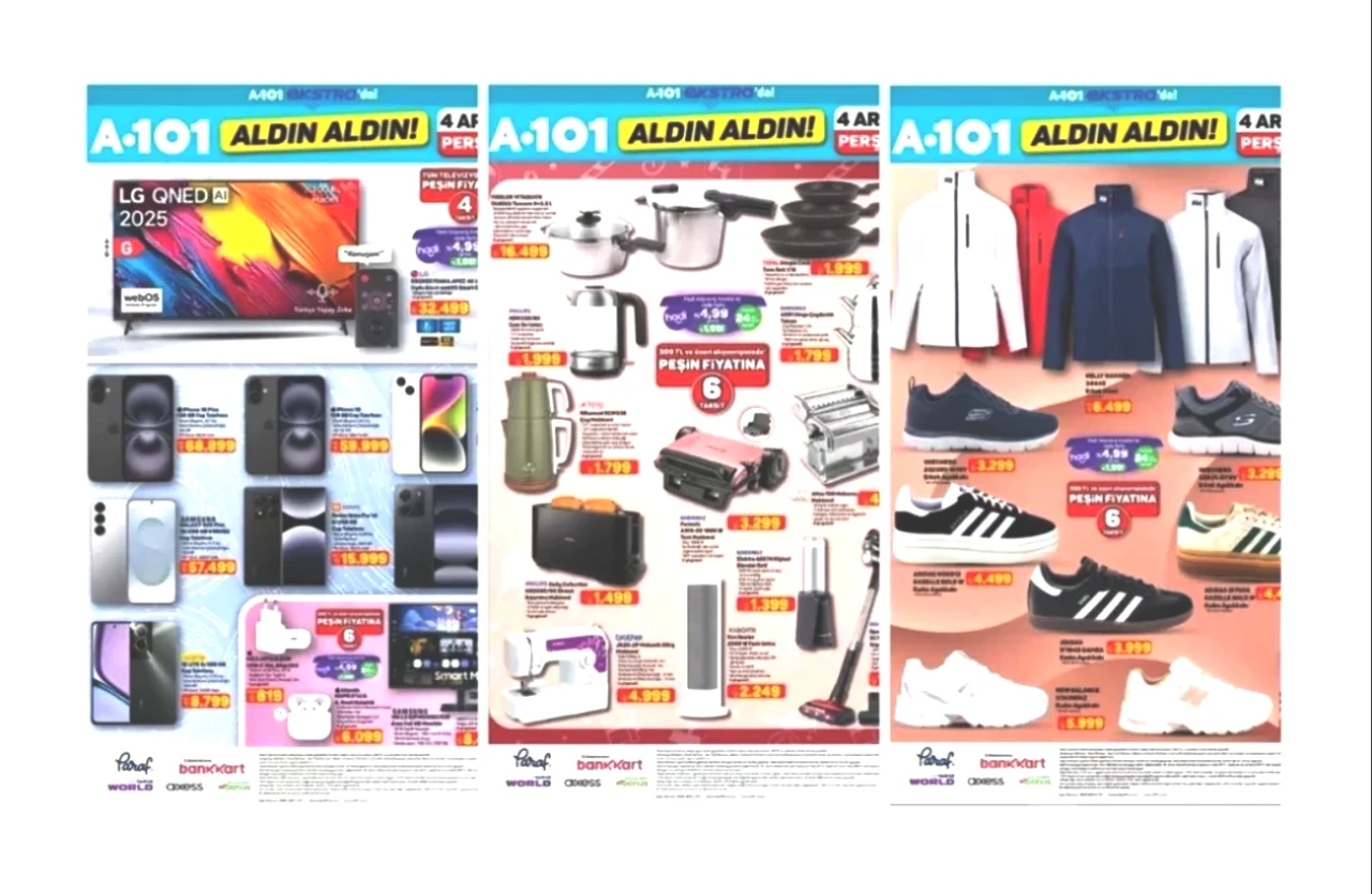 Marketlerde Şaşırtan İndirimler! A101 ve BİM 2025 Aralık Aktüel Ürünleriyle Karşınızda!